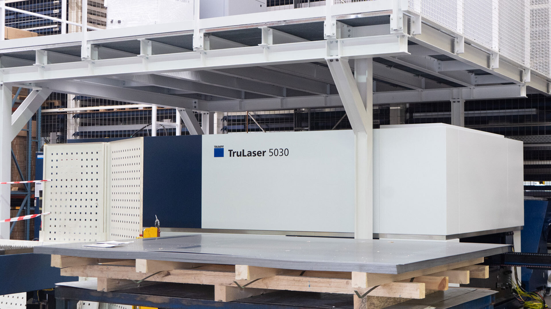 Lasermaschine TruLaser 5030 Fiber mit 12 kW