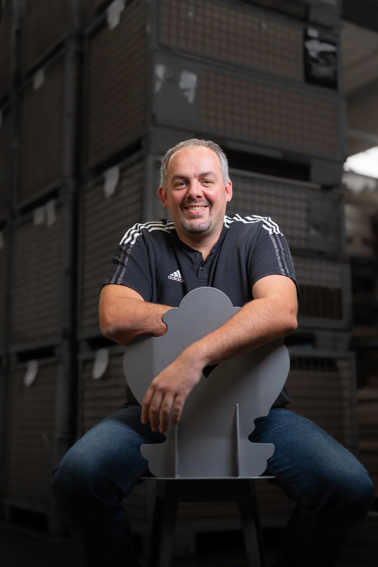 Stefan Heinz Gruppenleitung Stanzen bei der Franz Hof GmbH